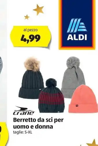 ALDI Berretto da sci per uomo e donna offerta