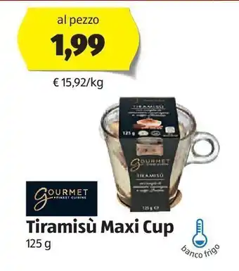 ALDI Tiramisù maxi cup offerta