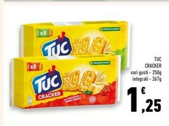 Conad Superstore Tuc - Cracker Con Pomodoro E Grana Padano 250 G(ml) offerta