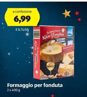 ALDI Formaggio per fonduta offerta