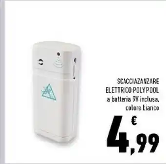 Poly pool Scacciazanzare Elettrico