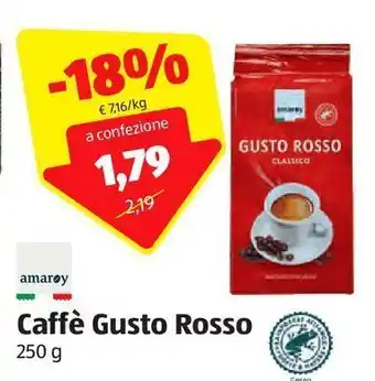 ALDI Caffè gusto rosso offerta