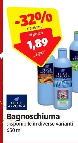 ALDI Bagnoschiuma offerta
