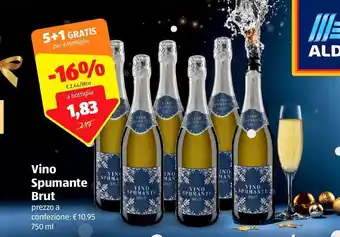 ALDI Vino spumante brut offerta
