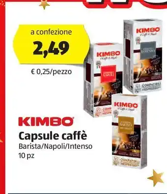 ALDI Capsule caffe offerta