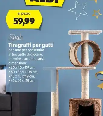 ALDI Tiragraffiti per gatti offerta