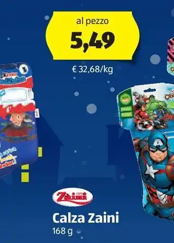 ALDI Calza zaini offerta
