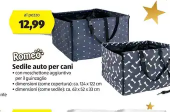 ALDI Sedile auto per cani offerta