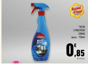 Conad Superstore Conad Vetri E Multiuso offerta