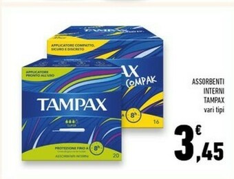 Conad Superstore Tampax Assorbenti Interni offerta