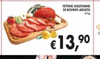 Supermercato Coal Fettine sceltissime di bovino adulto offerta