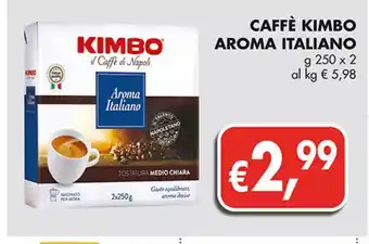 Supermercato Coal Caffè kimbo offerta