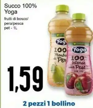 Conad Yoga 100% Morbida Di Pera 1000 G(ml) offerta