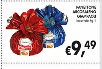 Panettone arcobaleno giampaoli