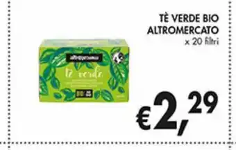 Supermercato Coal The verde bio altromercato x 20 filfrti offerta