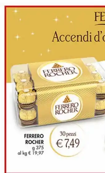 Supermercato Coal Ferrero rocher g 375 offerta
