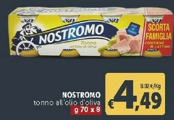 Deco Supermercati Nostromo Tonno offerta