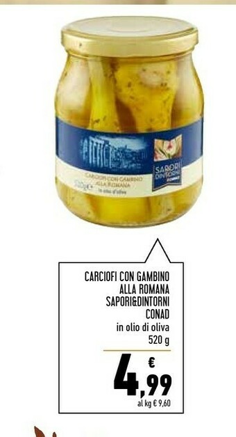 Conad Superstore Carciofi Con Gambino Alla Romana offerta