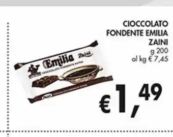 Supermercato Coal Cioccolato fondente emilia zaini offerta
