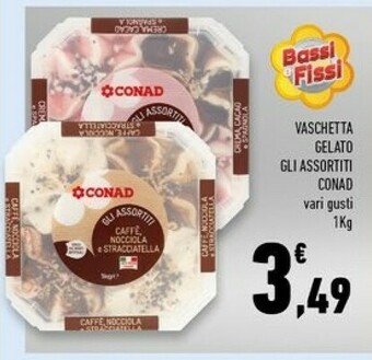 Conad Conad Vaschetta Gelato offerta