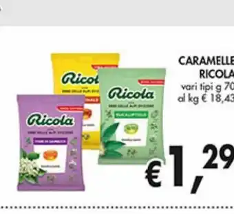 Supermercato Coal Caramelle ricola offerta