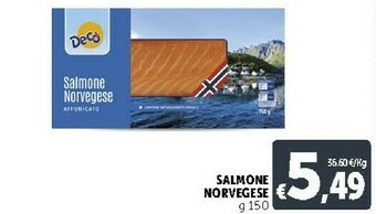 Deco Supermercati Salmone affumicato offerta
