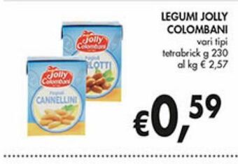 Coal City Legumi jolly colombani offerta
