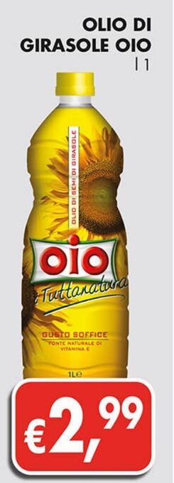 Supermercato Coal Olio di girasole oio offerta