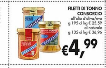 Coal City Filetti di tonno consorcio offerta