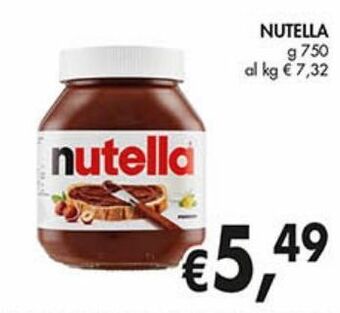 Supermercato Coal Nutella offerta