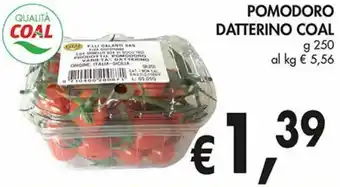 Supermercato Coal Pomodoro datterino coal offerta