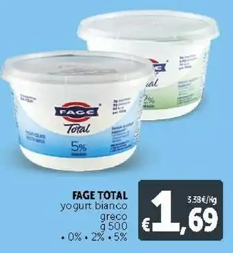 Deco Supermercati Fage Yogurt greco offerta