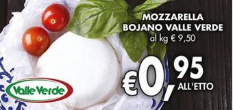 Supermercato Coal Mozzarella bojano valle verde offerta