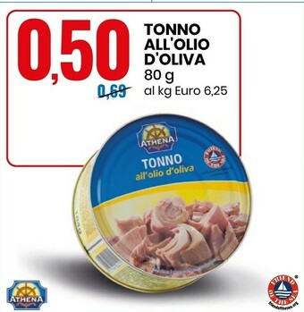 Athena Tonno All'olio D'oliva