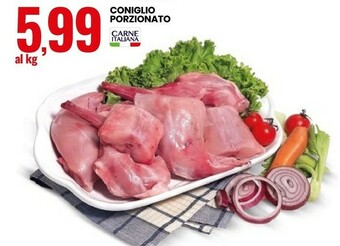 Eurospin Coniglio Porzionato offerta