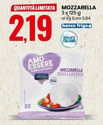 Eurospin Mozzarella offerta