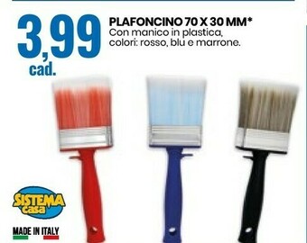 Eurospin Plafoncino 70 X 30 MM offerta