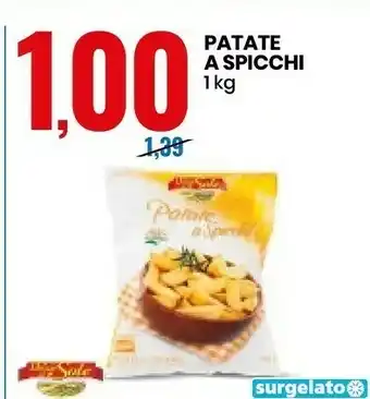 Eurospin Delizie dal Sole Patate A Spicchi 1000 G(ml) offerta