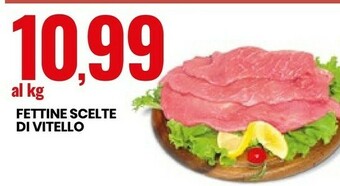 Eurospin Fettine Scelte Di Vitello offerta