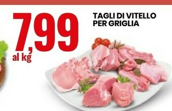 Eurospin Tagli Di Vitello Per Griglia offerta