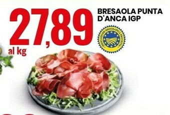 Eurospin Bresaola Punta D'Anca Igp offerta