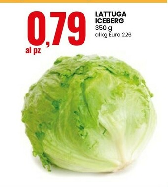 Eurospin Lattuga Iceberg offerta