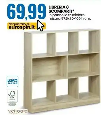 Libreria 8 Scomparti