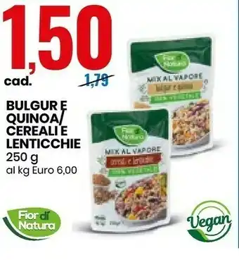 Eurospin Fior di natura Bulgur E Quinoa offerta
