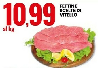 Eurospin Fettine Scelte Di Vitello offerta