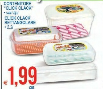 MD Discount Contenitore Click Clack offerta