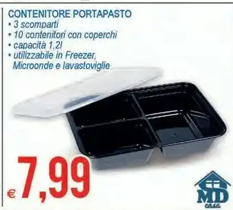 MD Discount Contenitore Portapasto offerta