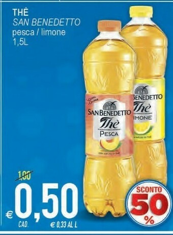 MD Discount San Benedetto The Pesca / Limone offerta