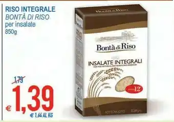 MD Discount Bontà di riso Riso Integrale Per Insalate offerta