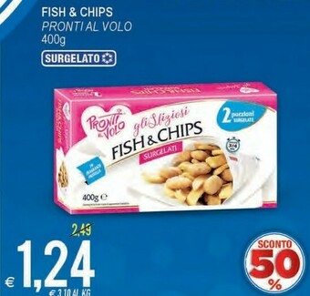 Pronti al volo Fish & Chips